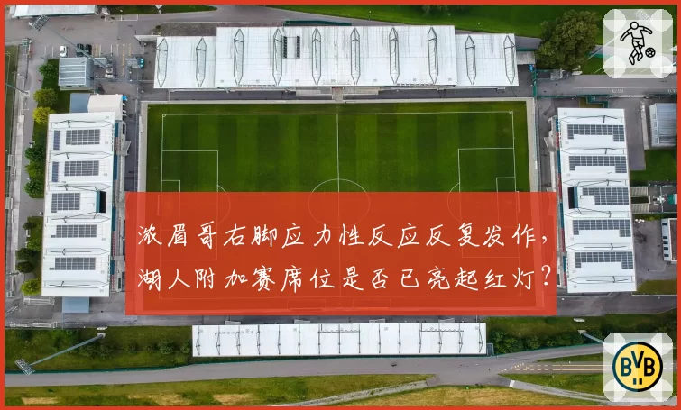 浓眉哥右脚应力性反应反复发作,湖人附加赛席位是否已亮起红灯?